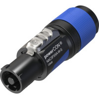 Powercon штекер NEUTRIK NAC3FXXA-W-S