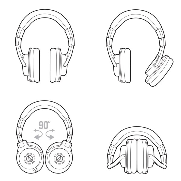 Навушники AUDIO-TECHNICA ATH-M40X