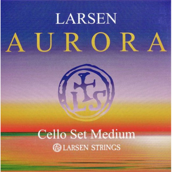 Комплект струн для віолончелі LARSEN Aurora medium 4/4