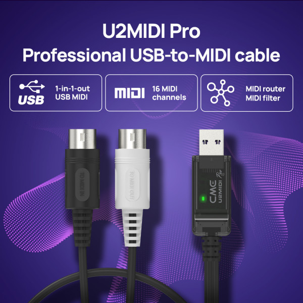 MIDI інтерфейс CME U2 MIDI Pro