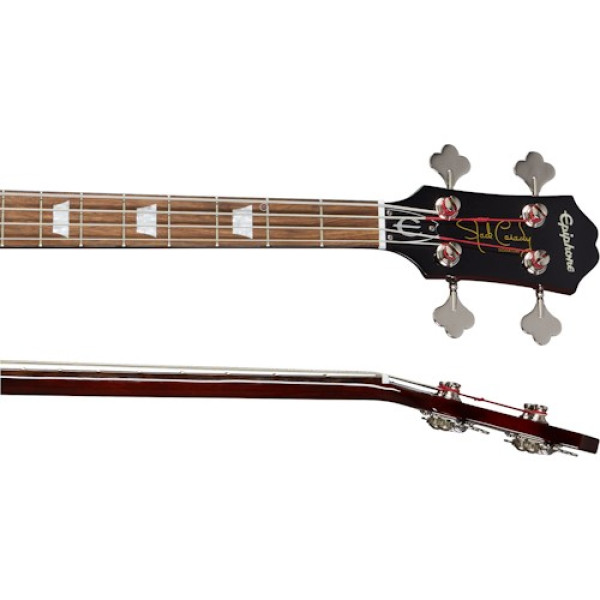Напівакустична бас-гітара EPIPHONE JACK CASADY BASS FADED PELHAM BLUE