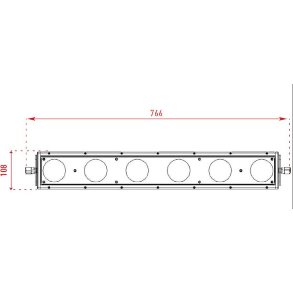Світлодіодна панель PRO LUX MATRIX BAR 6 IP