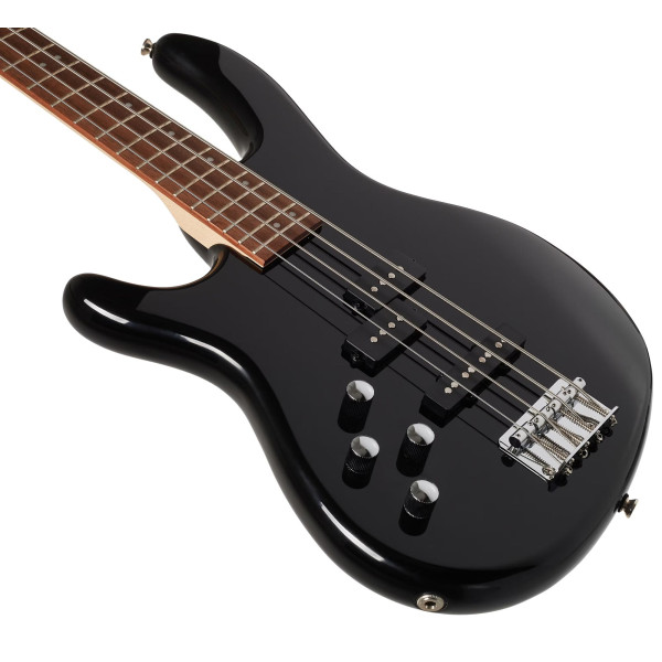 Бас-гітара лівостороння CORT Action Plus - Left Handed (Black)