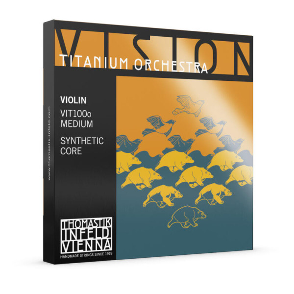 Комплект струн для скрипки THOMASTIK Vision Titanium Orchestra VIT100o
