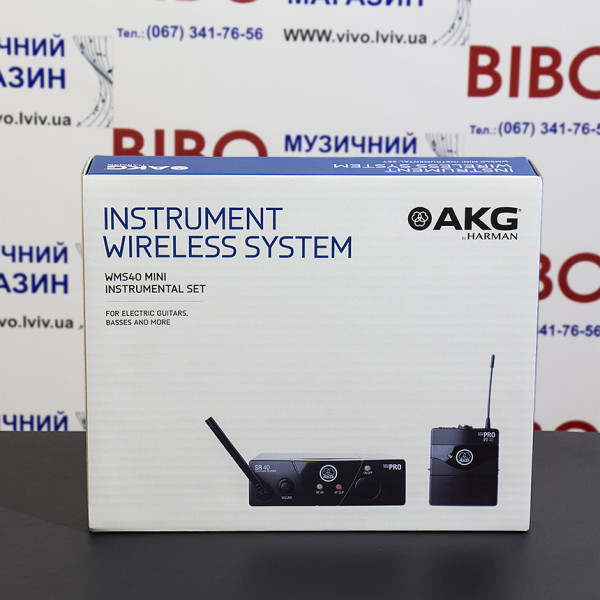Радіосистема інструментальна AKG WMS40 INSTRUMENTAL SET BD US45B