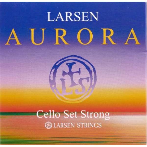 Комплект струн для віолончелі LARSEN Aurora strong 4/4