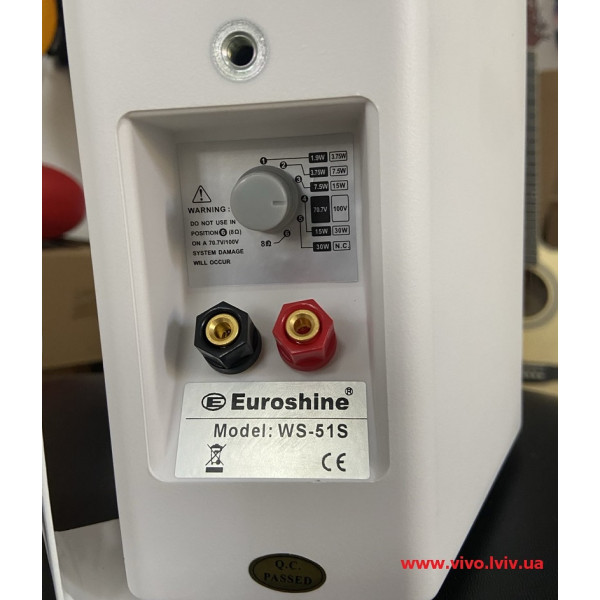 Інсталяційна акустика EUROSHINE WS-51S