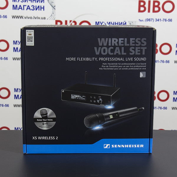 Радіосистема з ручним мікрофоном SENNHEISER XSW 2-835
