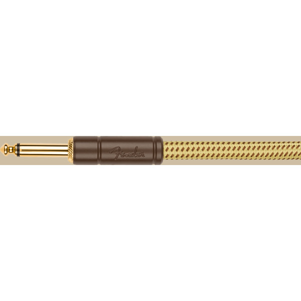 Інструментальний кабель FENDER CABLE DELUXE SERIES COILED 30' TWEED