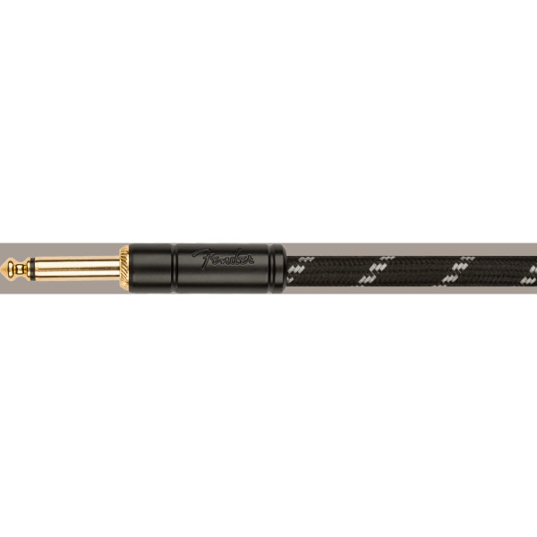 Інструментальний кабель FENDER CABLE DELUXE SERIES COILED 30' BLACK TWEED