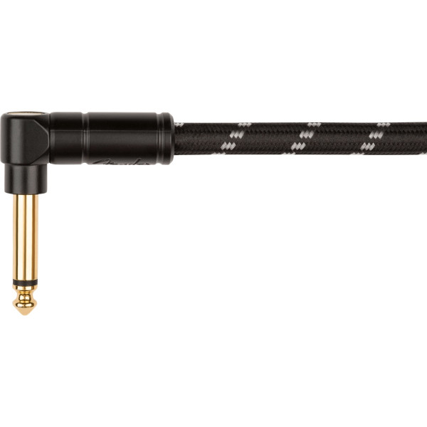 Інструментальний кабель FENDER CABLE DELUXE SERIES COILED 30' BLACK TWEED