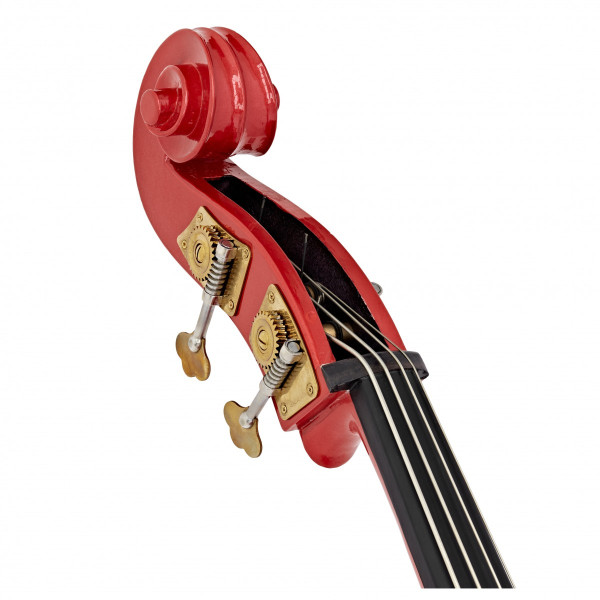 Контрабас STENTOR 1950LCRD Harlequin Rockabilly Double Bass 3/4 (RED)