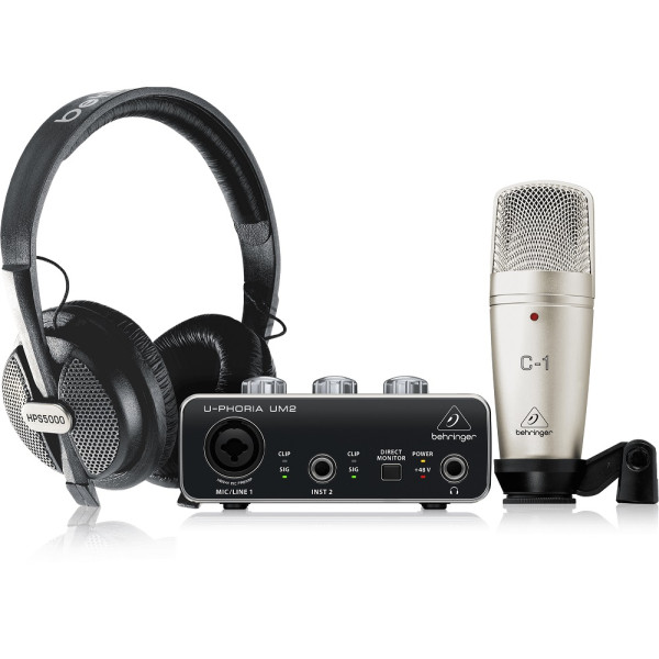 Комплект для звукозапису BEHRINGER U-PHORIA STUDIO
