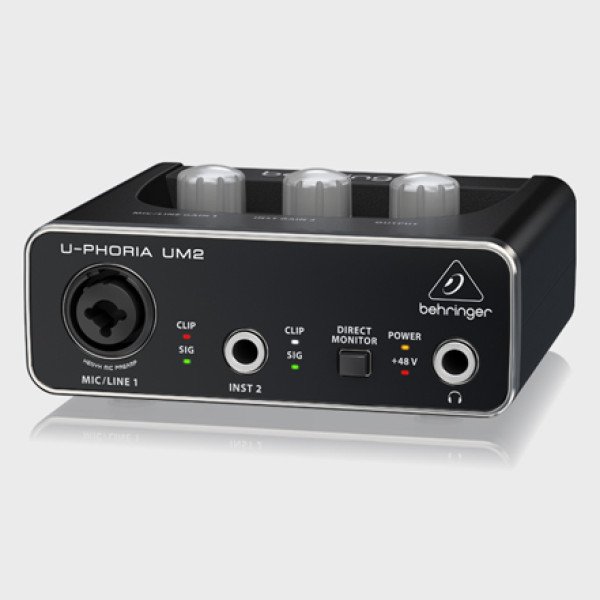 Комплект для звукозапису BEHRINGER U-PHORIA STUDIO