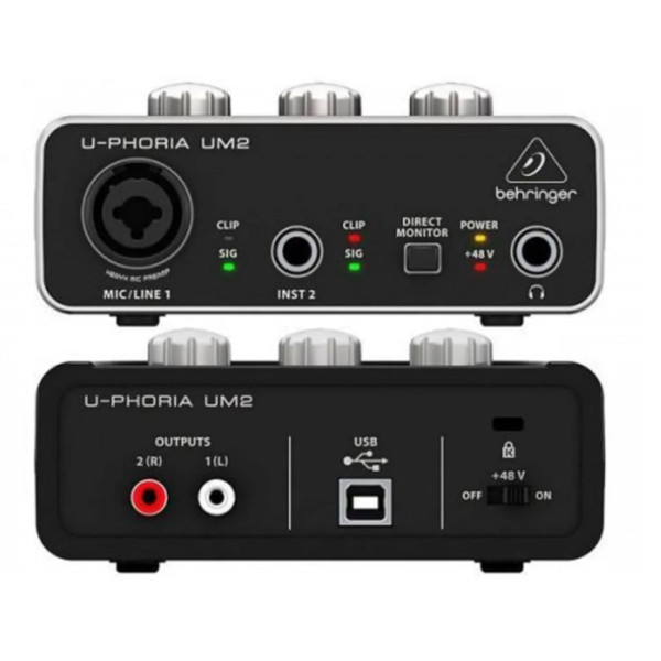 Комплект для звукозапису BEHRINGER U-PHORIA STUDIO
