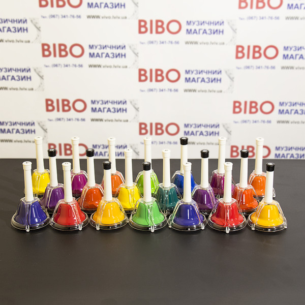 Дзвіночки хроматичні MAXTONE BLA-20C/N Hand Bell Deluxe Set