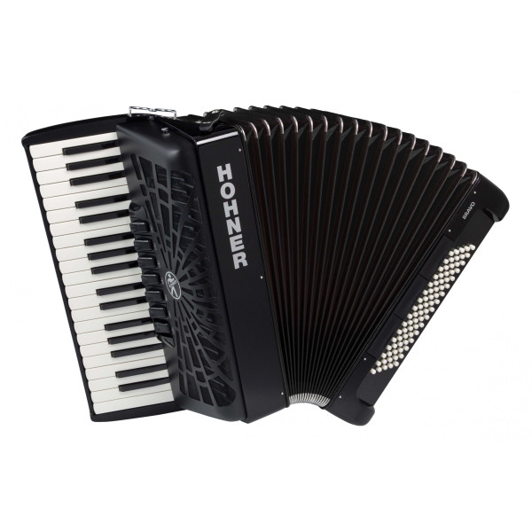 Акордеон HOHNER Bravo III 80 Black A16422 SilentKey