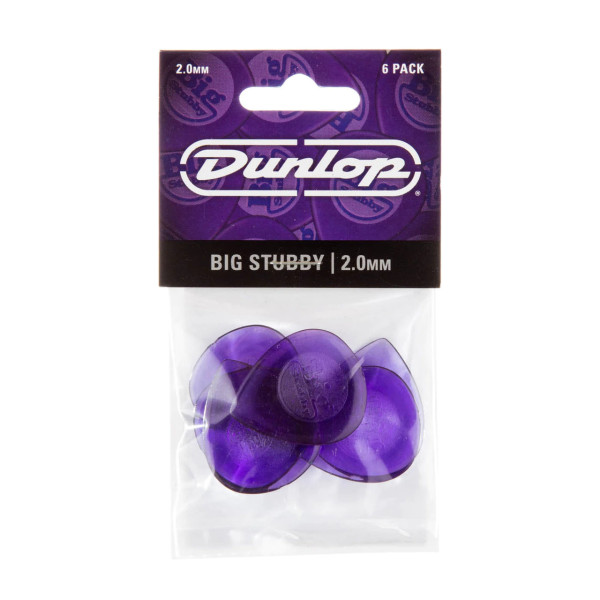 Набір медіаторів DUNLOP BIG STUBBY PICK 2.0MM