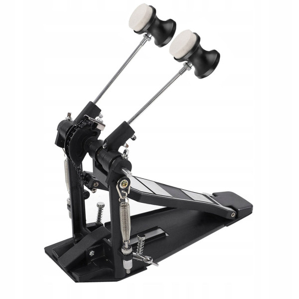 Подвійна педаль для бас барабана MAXTONE TFC776TWP Double Bass Pedal