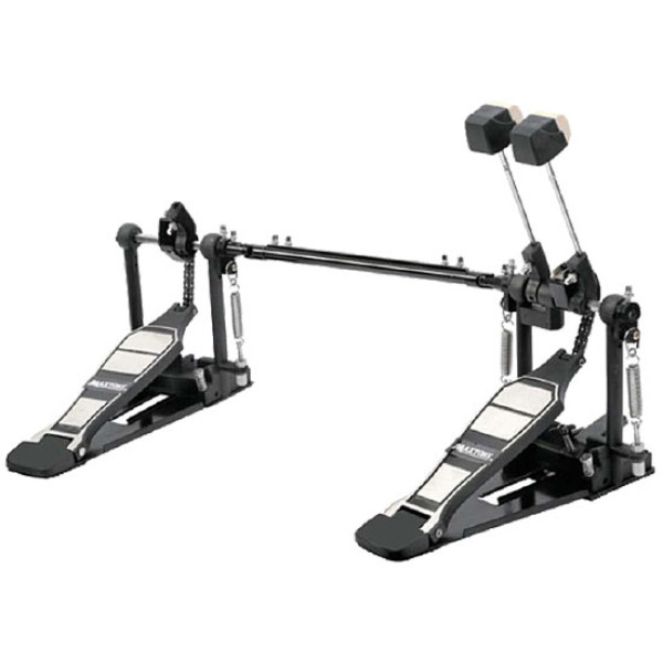 Подвійна педаль для бас барабана MAXTONE TFC776TWP Double Bass Pedal