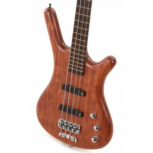 Бас-гітара WARWICK Teambuilt Pro Series Corvette Bubinga, 4-String, A/A (Natural Transparent Satin)