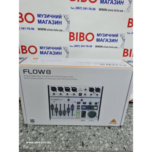 Цифровий мікшерний пульт BEHRINGER Flow 8