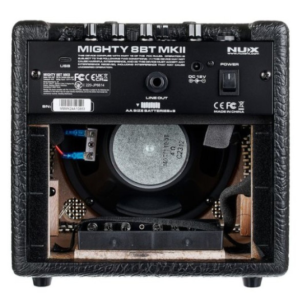 Комбопідсилювач для електрогітари NUX Mighty 8BT MKII
