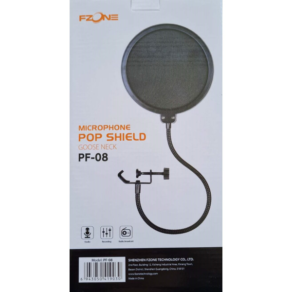 Поп-фільтр FZONE PF-8 POP FILTER