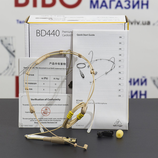 Мікрофон наголовний BEHRINGER BD440