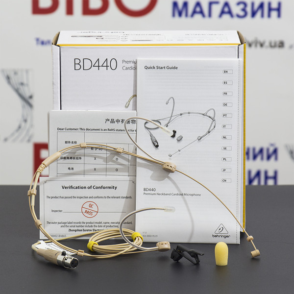 Мікрофон наголовний BEHRINGER BD440
