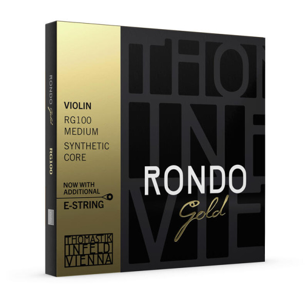 Комплект струн для скрипки THOMASTIK Rondo Gold RG100