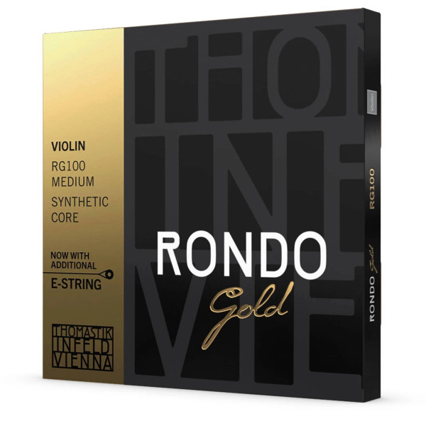 Комплект струн для скрипки THOMASTIK Rondo Gold RG100