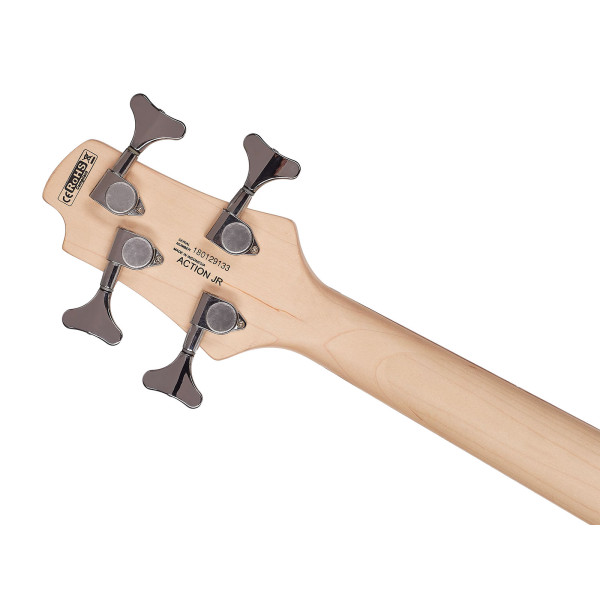Бас-гітара CORT Action Junior (Open Pore Black Cherry)