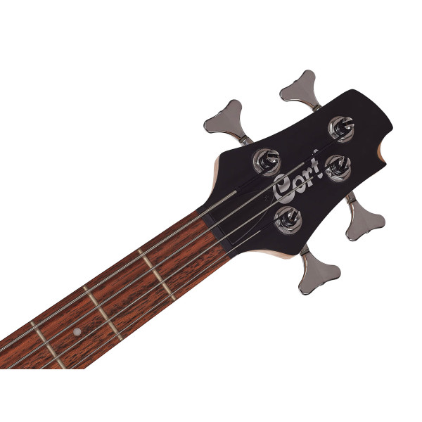 Бас-гітара CORT Action Junior (Open Pore Black Cherry)