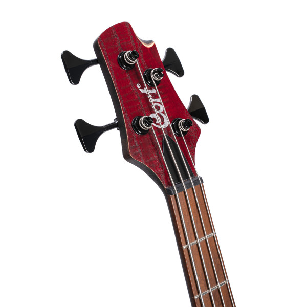 Бас-гітара CORT B4 Element (Open Pore Burgundy Red)