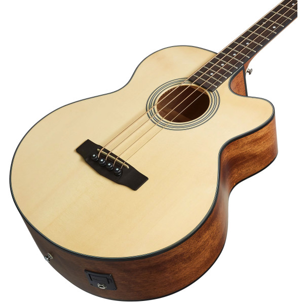 Акустична бас-гітара CORT SJB 5F (Natural Satin)