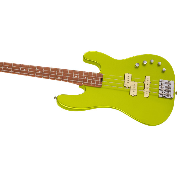 Бас-гітара CHARVEL PRO-MOD SAN DIMAS BASS PJ IV LIME GREEN METALLIC