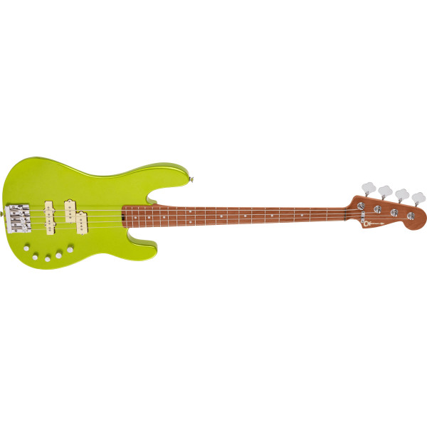 Бас-гітара CHARVEL PRO-MOD SAN DIMAS BASS PJ IV LIME GREEN METALLIC