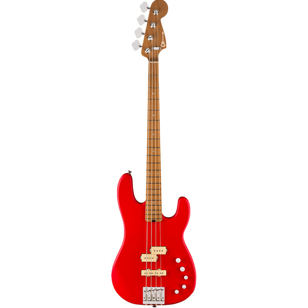 Бас-гітара CHARVEL PRO-MOD SAN DIMAS BASS PJ IV MAH SATIN FERRARI RED