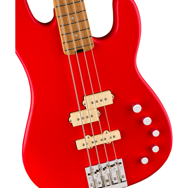 Бас-гітара CHARVEL PRO-MOD SAN DIMAS BASS PJ IV MAH SATIN FERRARI RED
