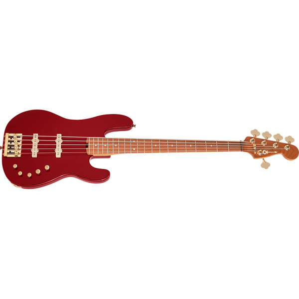 Бас-гітара CHARVEL PRO-MOD SAN DIMAS BASS JJ V CANDY APPLE RED