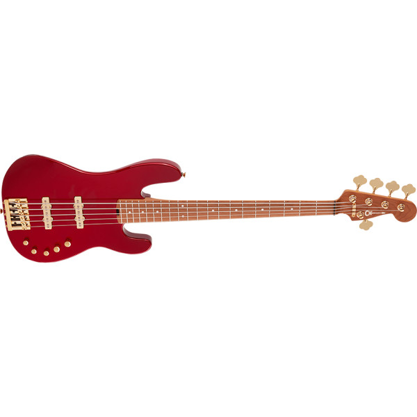 Бас-гітара CHARVEL PRO-MOD SAN DIMAS BASS JJ V CANDY APPLE RED