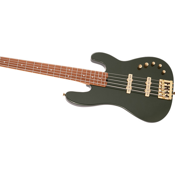 Бас-гітара CHARVEL PRO-MOD SAN DIMAS BASS JJ V LAMBO GREEN METALLIC