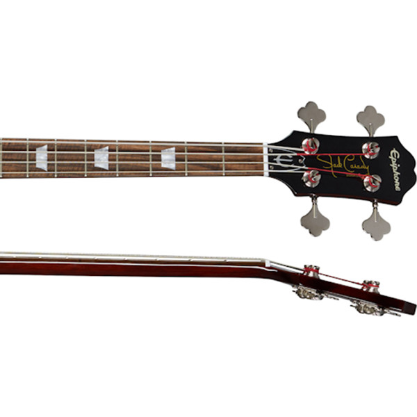Напівакустична бас-гітара EPIPHONE JACK CASADY BASS SPARKLING BURGUNDY