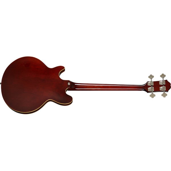 Напівакустична бас-гітара EPIPHONE JACK CASADY BASS SPARKLING BURGUNDY