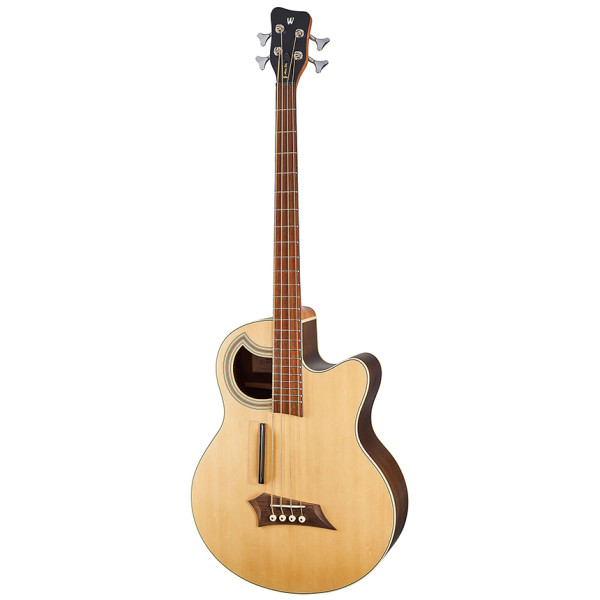 Акустична бас-гітара WARWICK RockBass Alien Deluxe, 4-String (Natural Transparent Satin)