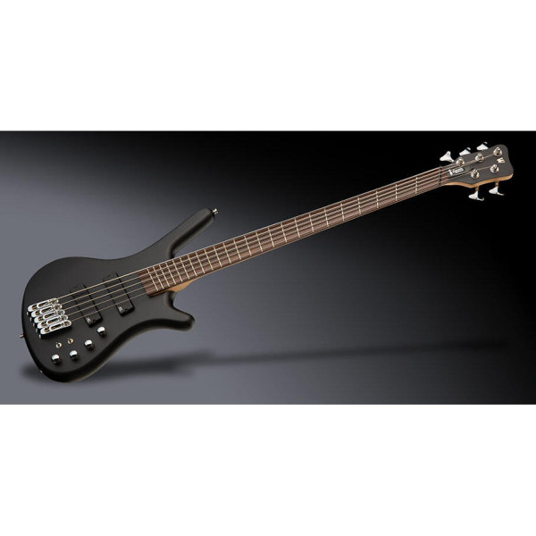 Бас-гітара WARWICK RockBass Corvette Multiscale, 5-String (Solid Black Satin)