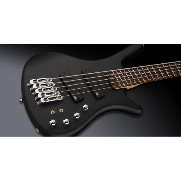 Бас-гітара WARWICK RockBass Corvette Multiscale, 5-String (Solid Black Satin)