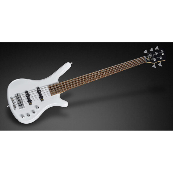 Бас-гітара WARWICK RockBass Corvette Basic, 5-String (Solid White High Polish)