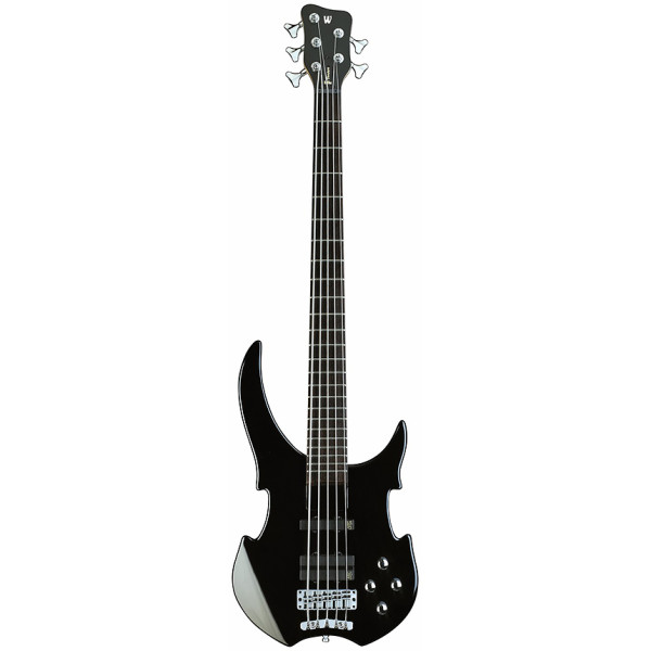 Бас-гітара WARWICK RockBass Vampyre, 5-String (Solid Black High Polish)